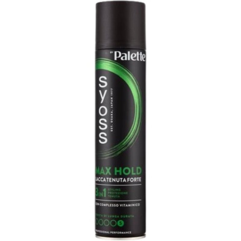 Syoss Palette Hair Spray 3 In 1 300 Ml Strong Hold