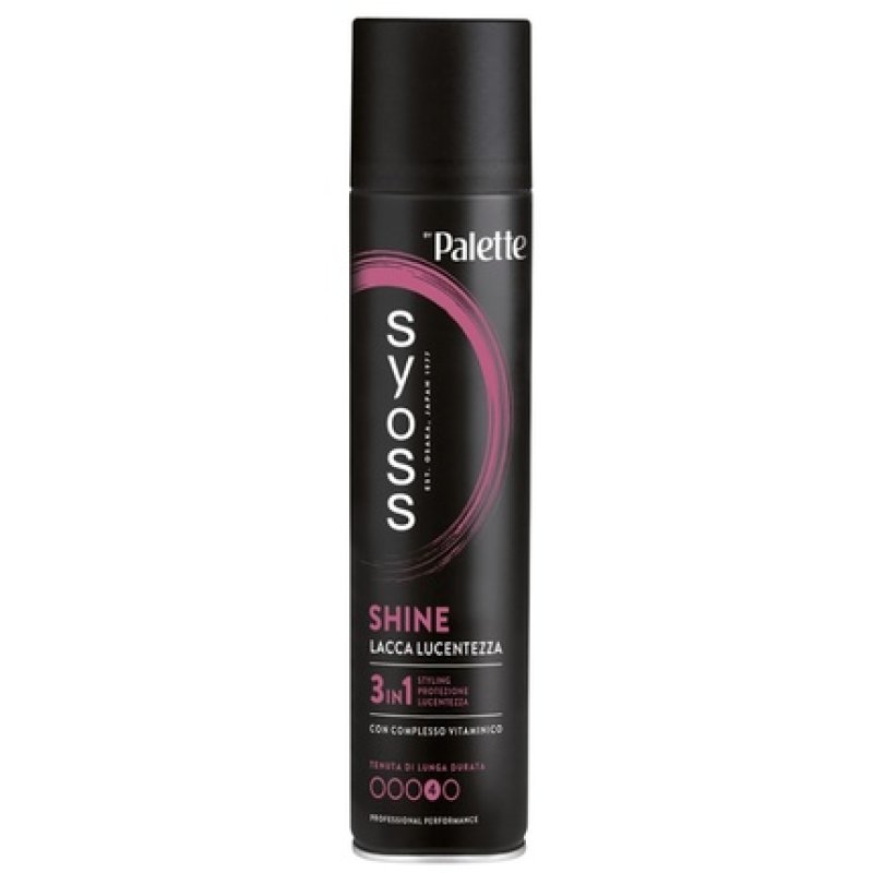 Syoss Palette Hair Spray 3 In 1 300 Ml Shine