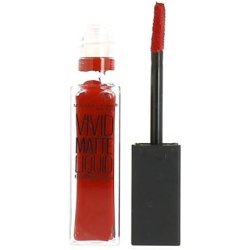 Vivid Matte Liquid Lipstick Gemey 35 Rebel Red