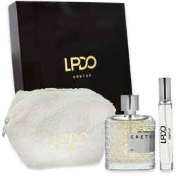 Lpdo Cretus Eau De Parfum 100 Milliliters Vaporizer With Travel Spray 10 Milliliters And Pouch