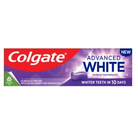 Colgate Advanced White Toothpaste 75 Ml Purple