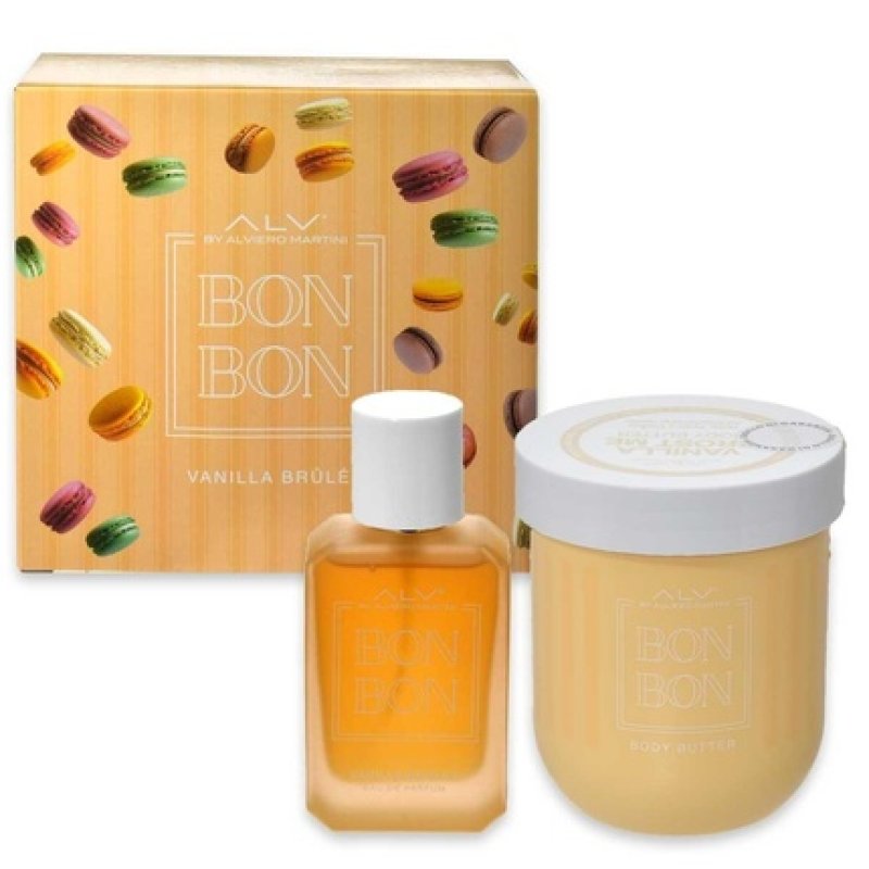 Alv By Alviero Martini Vanilla Brulee Eau De Parfum 30 Ml With Body Cream 300 Ml