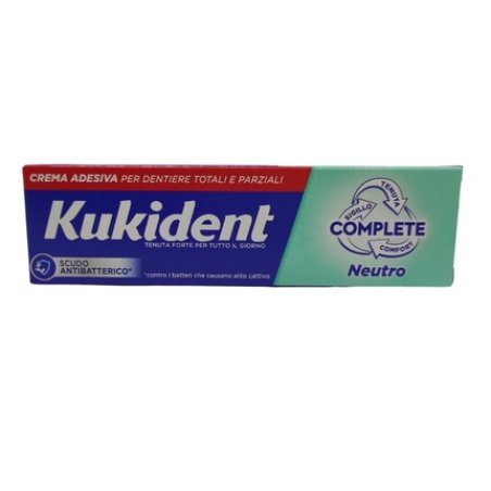 Kukident Complete Neutral Antibacterial Adhesive Cream 35 Gr