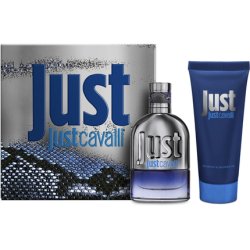 Roberto Cavalli Just For Him H Cavalli Eau De Toilette 30 Ml Vaporizer Shower Gel 100 Ml