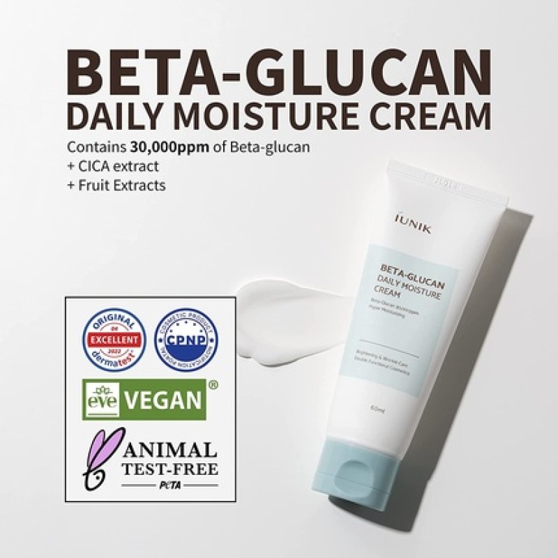 iUNIK Beta-Glucan Daily Moisture Cream 60ml
