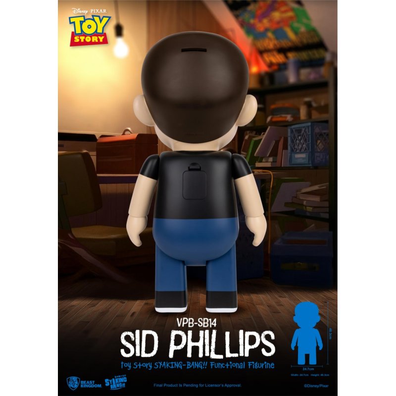 TOY STORY - Sid Phillips - Tirelire SYAKING-BANG 48.3cm