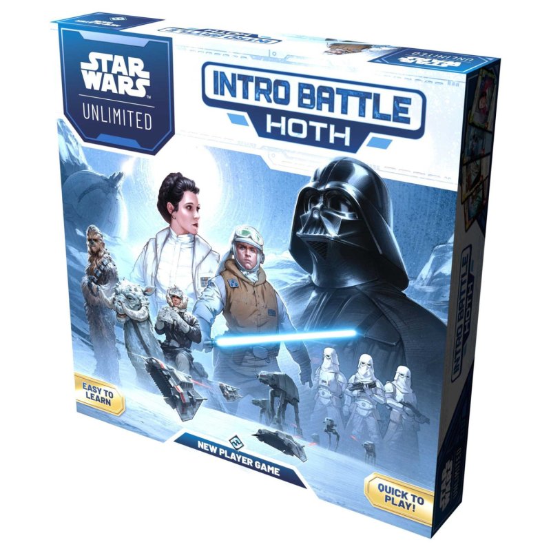 Asmodee Star Wars: Unlimited - Intro Battle: Hoth Launch yourself into a game of unlimited possibilities with Intro