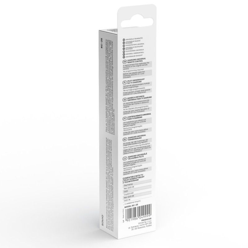 Savio rc-25 télécommande IR Wireless TV Appuyez sur les boutons