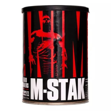 Universal Nutrition ANIMAL M-Stak Muscle Building Capsules with BCAAs and Energy Complex - 21 Packs