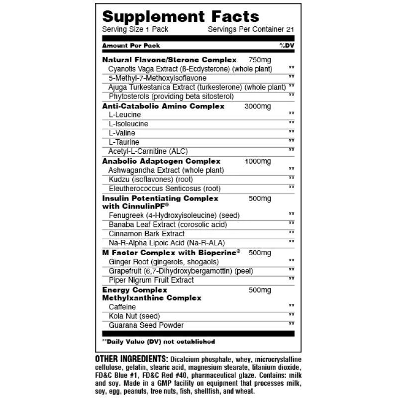 Universal nutrition ANIMAL M-STAK 21 pc(s)