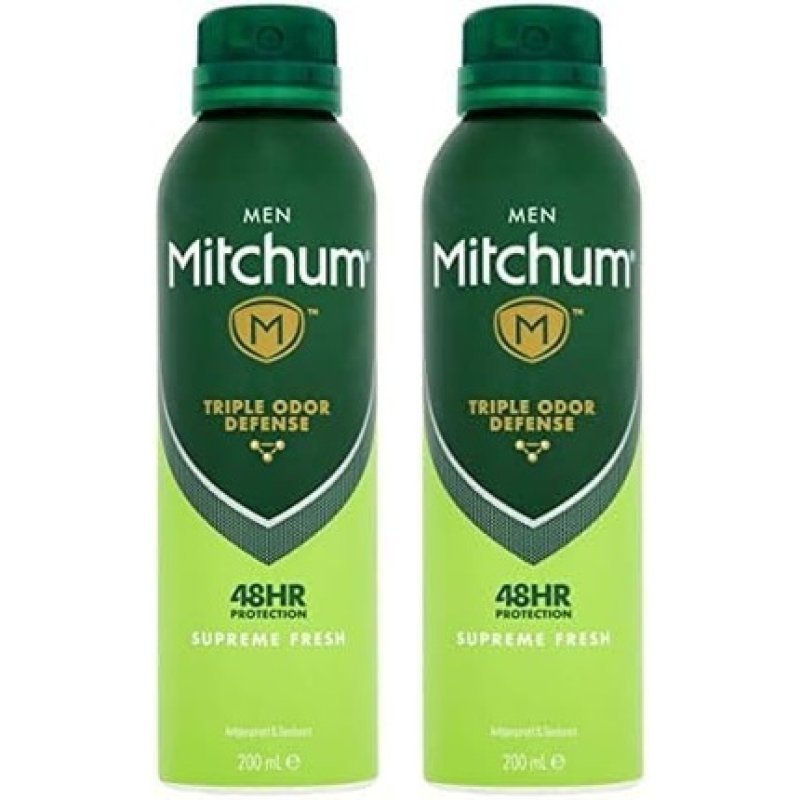 Mitchum Men Triple Odor Defense 48hr Protection Aerosol Deodorant
