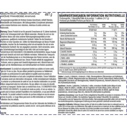 XTEND Original Raspberry Pineapple BCAA Powder with Electrolytes 7g BCAA - 30 Servings