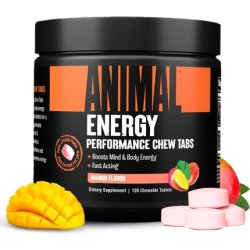 Animal Energy Chews Fast Acting Energy with Caffeine Nootropics and Sea Salt