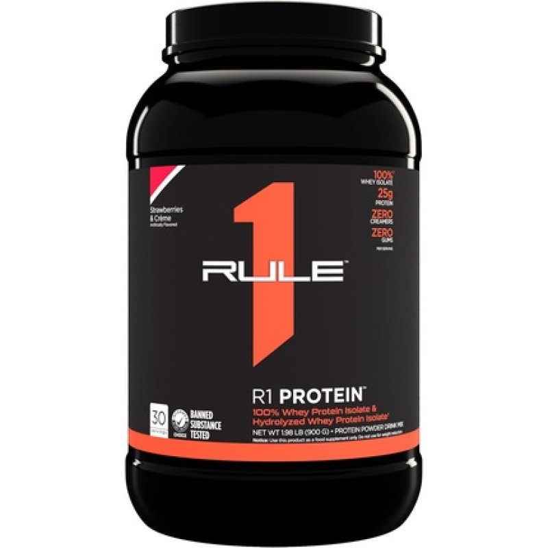 Rule One Proteins R1 Protein 25g Fast-Acting Super-Pure 100% Isolate