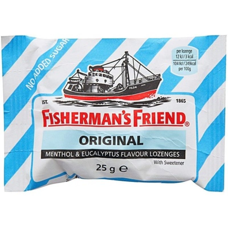 Fisherman's Friend Lozenges Extra Strong Tooth Friendly With Sweetener 25g