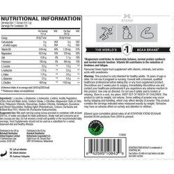 XTEND Original Green Apple BCAA Powder with Branch Chain Amino Acids and Electrolytes 30 Servings