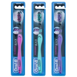 Oral-B Toothbrush Allrounder Black Medium - 40 Count