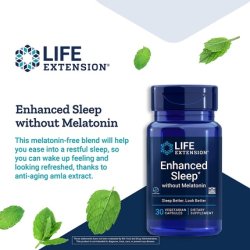 Life Extension Enhanced Natural Sleep without Melatonin