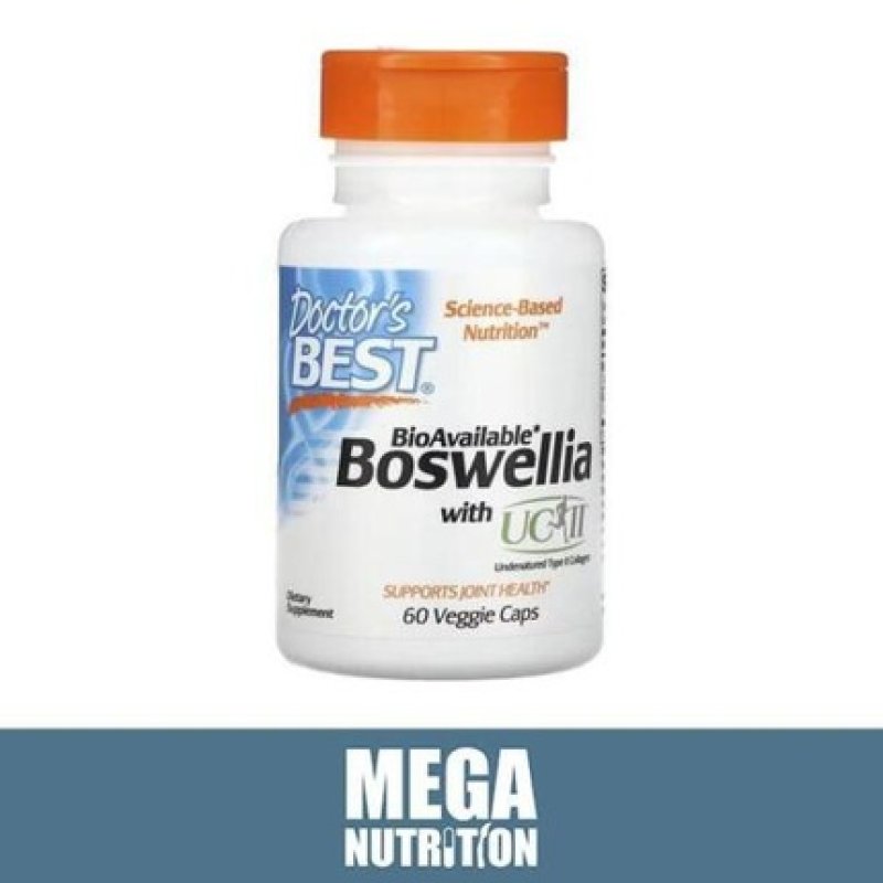 Doctor's Best Boswellia UC-II 60 Veg Capsules for Joint and Cartilage Support