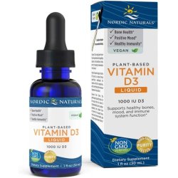 Nordic Naturals Plant-Based Vitamin D3 Liquid 1000 IU 1 oz