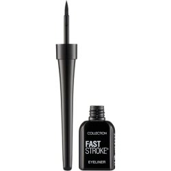 Collection Cosmetics Fast Stroke Eyeliner Quick Drying Formula 4ml Black