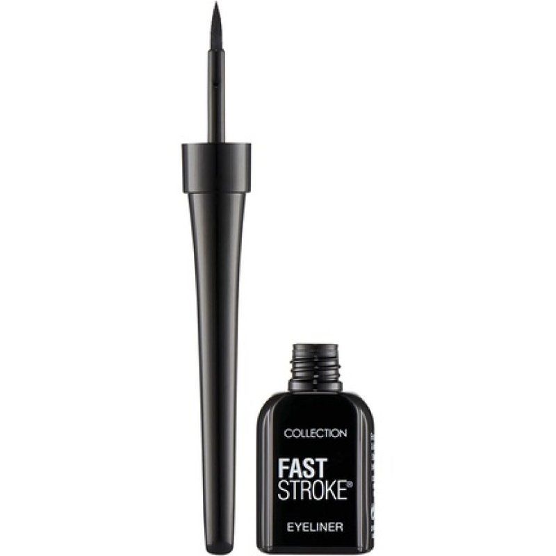 Collection Cosmetics Fast Stroke Eyeliner Quick Drying Formula 4ml Black