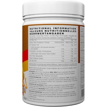 Naughty Boy Advanced Whey Protein Powder - Optimum Taste and Mixability