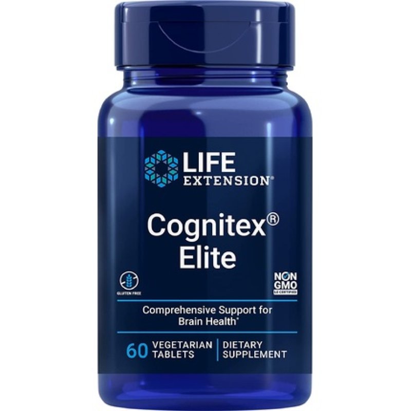 Life Extension Cognitex Elite Brain Health Formula 60 Tablets