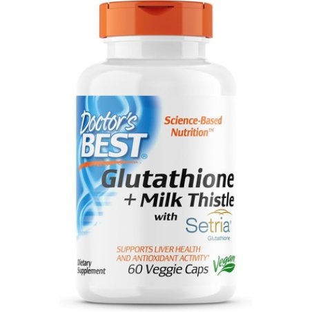Doctor's Best Glutathione with Milk Thistle Liver Health Support