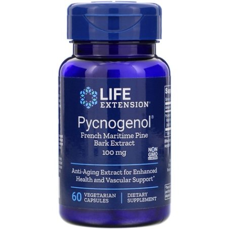 Pycnogenol, French Maritime Pine Bark Extract, 100 Mg - Life Extension