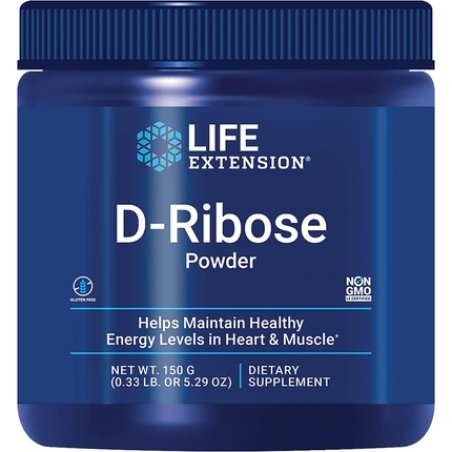 Life Extension, D-Ribose Powder, 150g