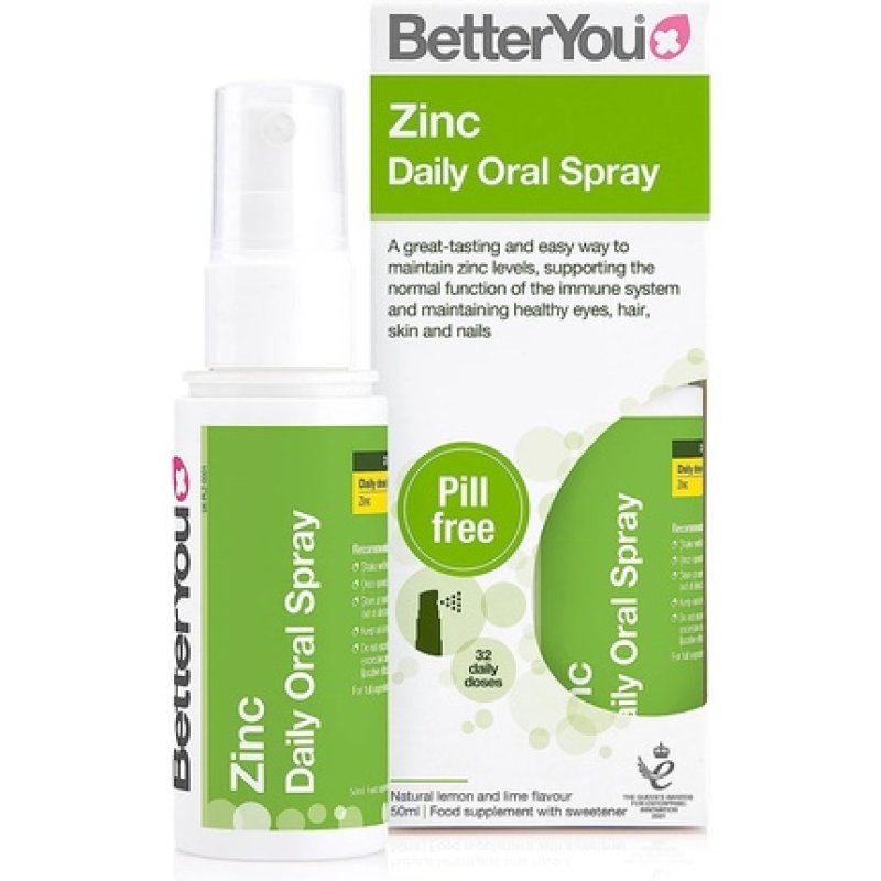 BetterYou Zinc Daily Oral Spray 50ml