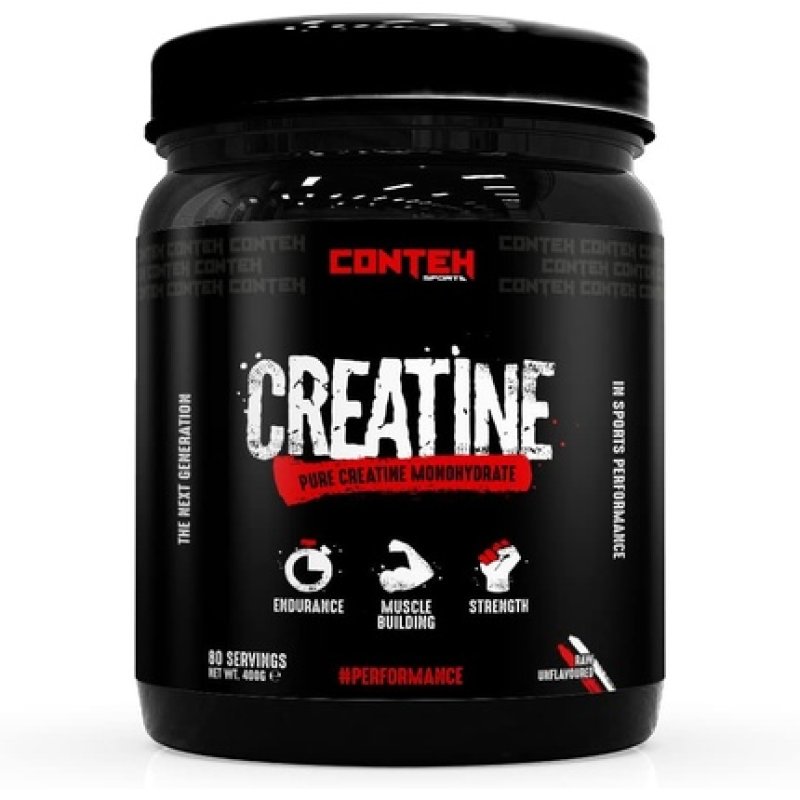 Conteh Sports Creatine Monohydrate Micronized Powder for High Intensity