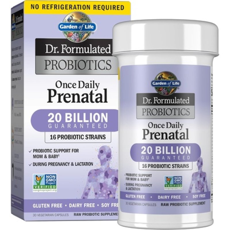 Once Daily Prenatal Probiotics 30 Vegetarian Capsules