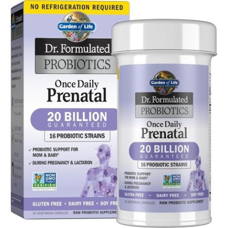 Once Daily Prenatal Probiotics 30 Vegetarian Capsules