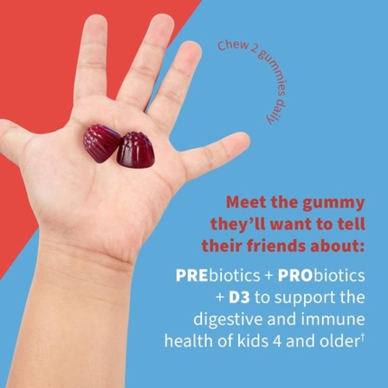 Garden of Life Dr. Formulated Probiotics Kids 5 Billion Strawberry Gummies