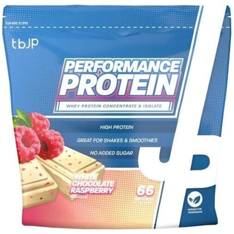 Trained By JP Performance Protein White Chocolate Raspberry