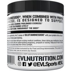 Pure Vegan L-Glutamine Powder Supplement - Evlution Nutrition Nitric Oxide
