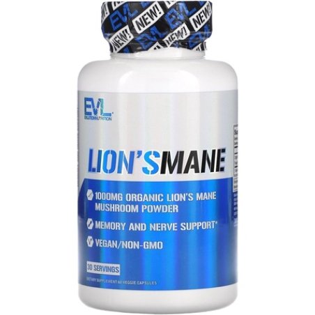 Evlution Nutrition Lion's Mane Capsules 60 Vcaps