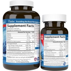 Carlson Labs Elite Omega 3 Gems 90 30 Softgels