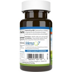 Carlson Vitamin K2 MK-7 Menaquinone 90 Mcg Bone Support Calcium