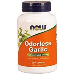 Now Foods Nf Odorless Garlic, 250 Gels