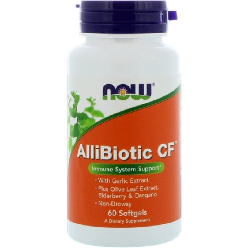 NOW Foods AlliBiotic CF 60 Softgels