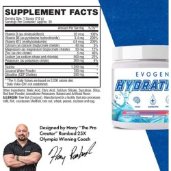 Evogen Hydration Electrolytes Powder Sugar-Free