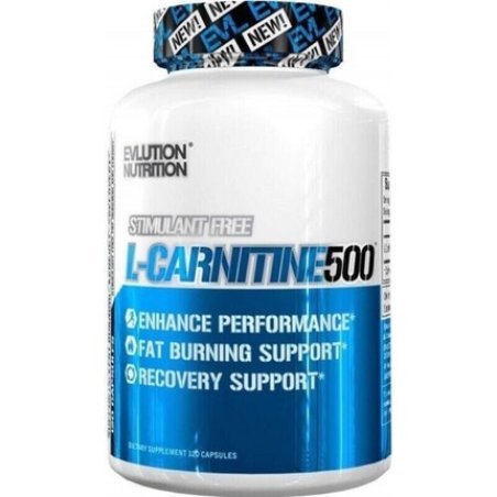 Evlution Nutrition L-Carnitine 500mg 120 Capsules