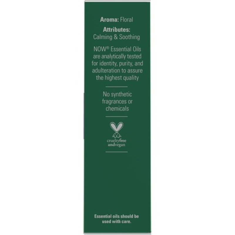 Now Organic Lavender Essential Oil Roll-On 10ml