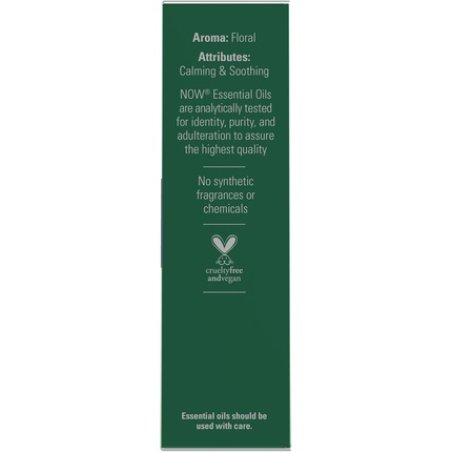 Now Organic Lavender Essential Oil Roll-On 10ml