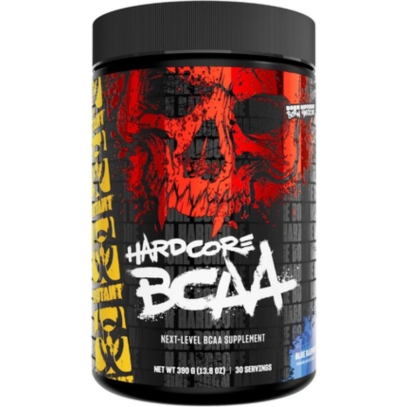 Hardcore BCAA Blue Raspberry 30 Servings