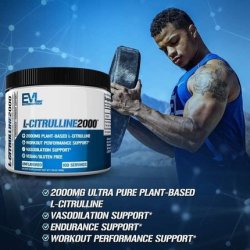 EVLution Nutrition L-Citrulline 2000 Plant Based Muscle Pump Unflavored 200g