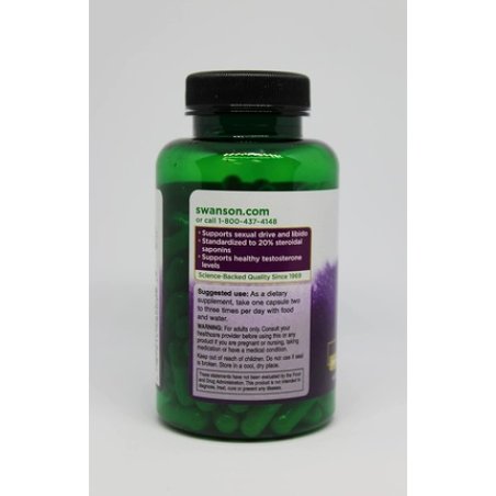 Swanson Mega Tribulus Extract 250mg 120 Capsules